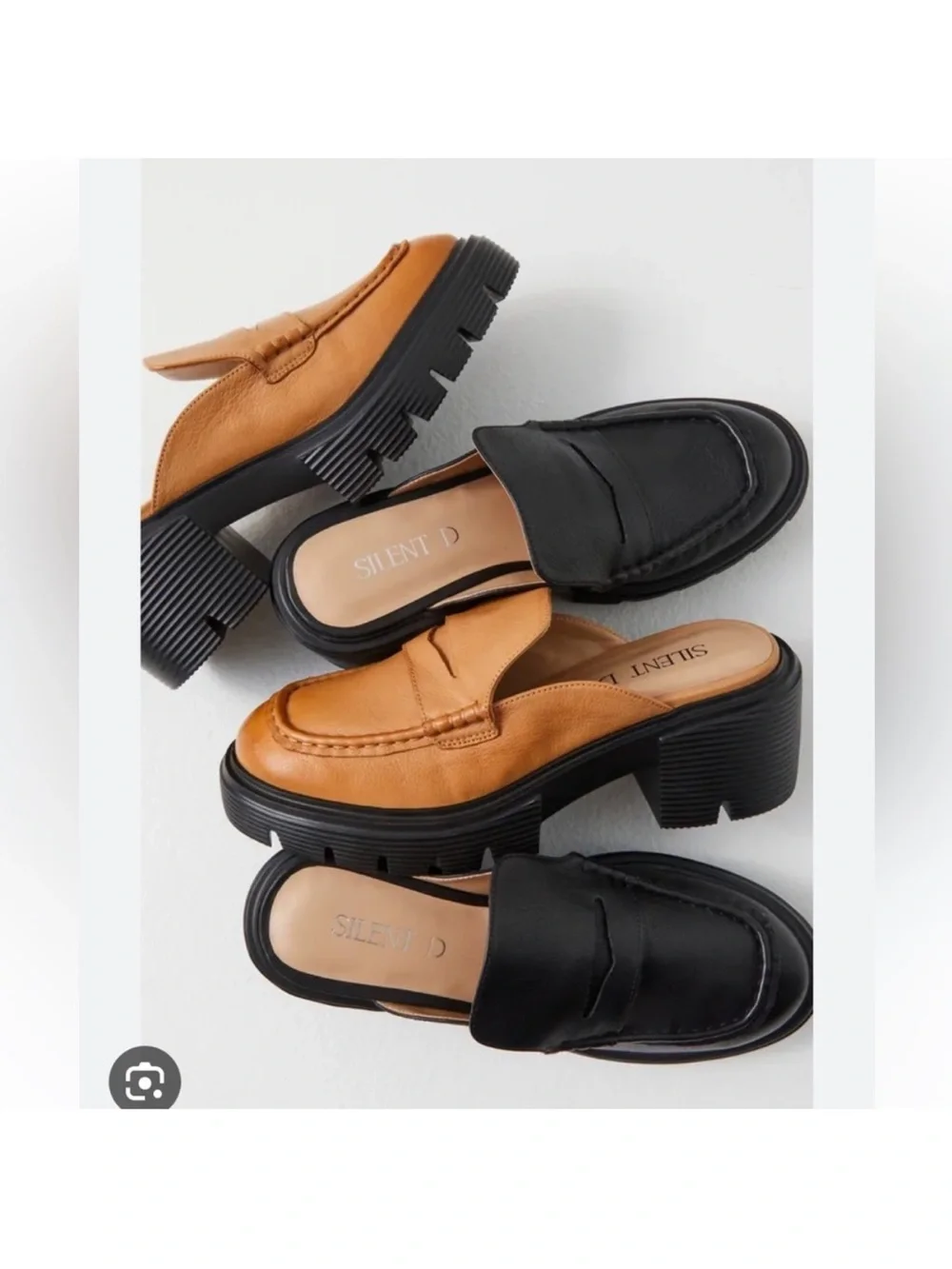 Silent D Platform Loafer 37